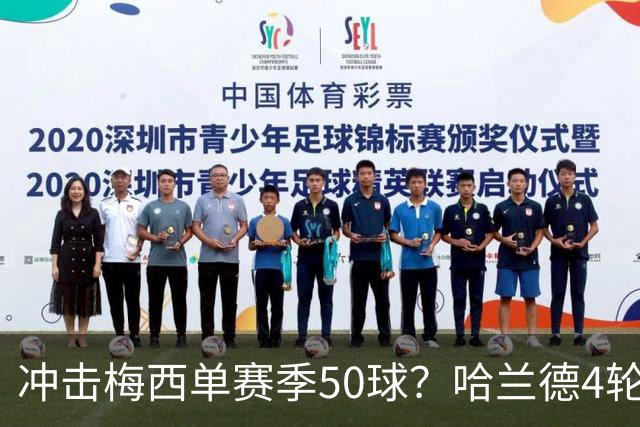 冲击梅西单赛季50球？哈兰德4轮9球